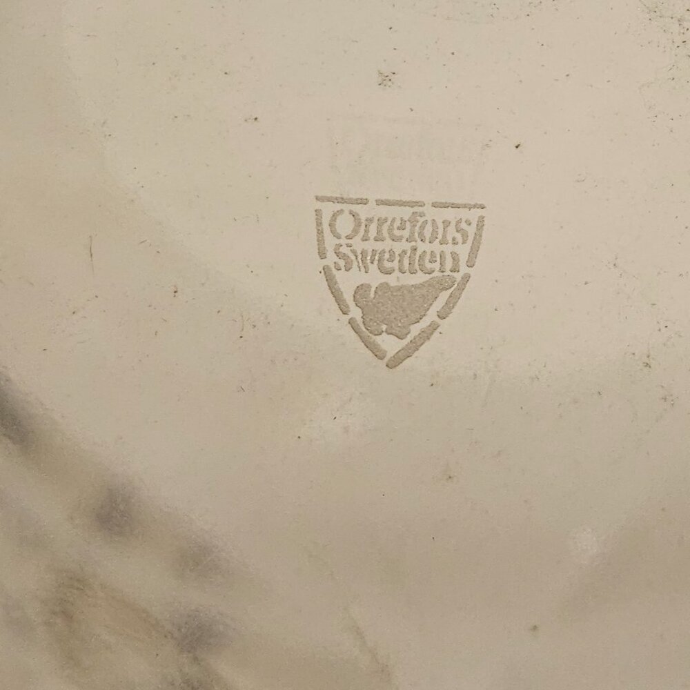 NEW Box Orrefors 6101204 Graphic Round Vase Bowl, Medium - Picture 11 of 12